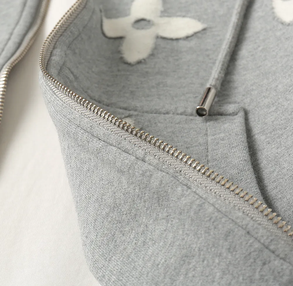 Monogram Zip-Up Hooded Jacket D42024626 — view 10