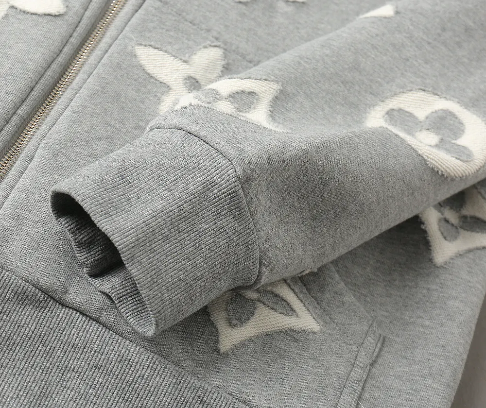 Monogram Zip-Up Hooded Jacket D42024626 — view 11