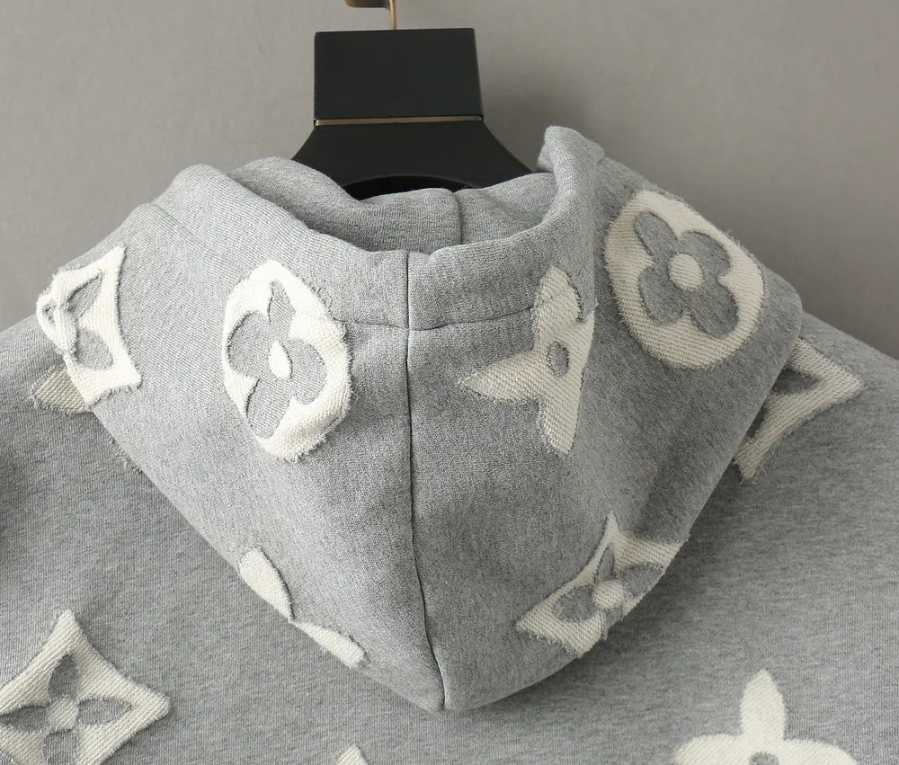 Monogram Zip-Up Hooded Jacket D42024626 — view 12