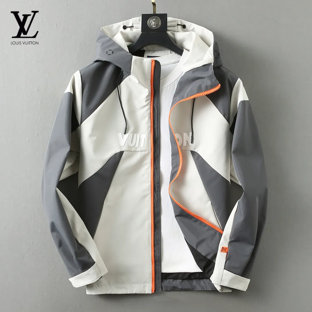 Monogram Hooded Windbreaker Jacket D42024611