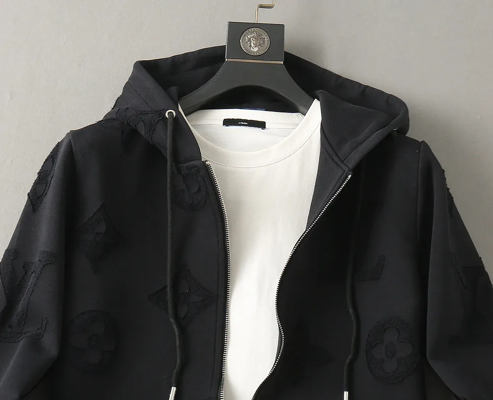 Monogram Jacquard Zip-Up Blouson Jacket D42024625 — view 4
