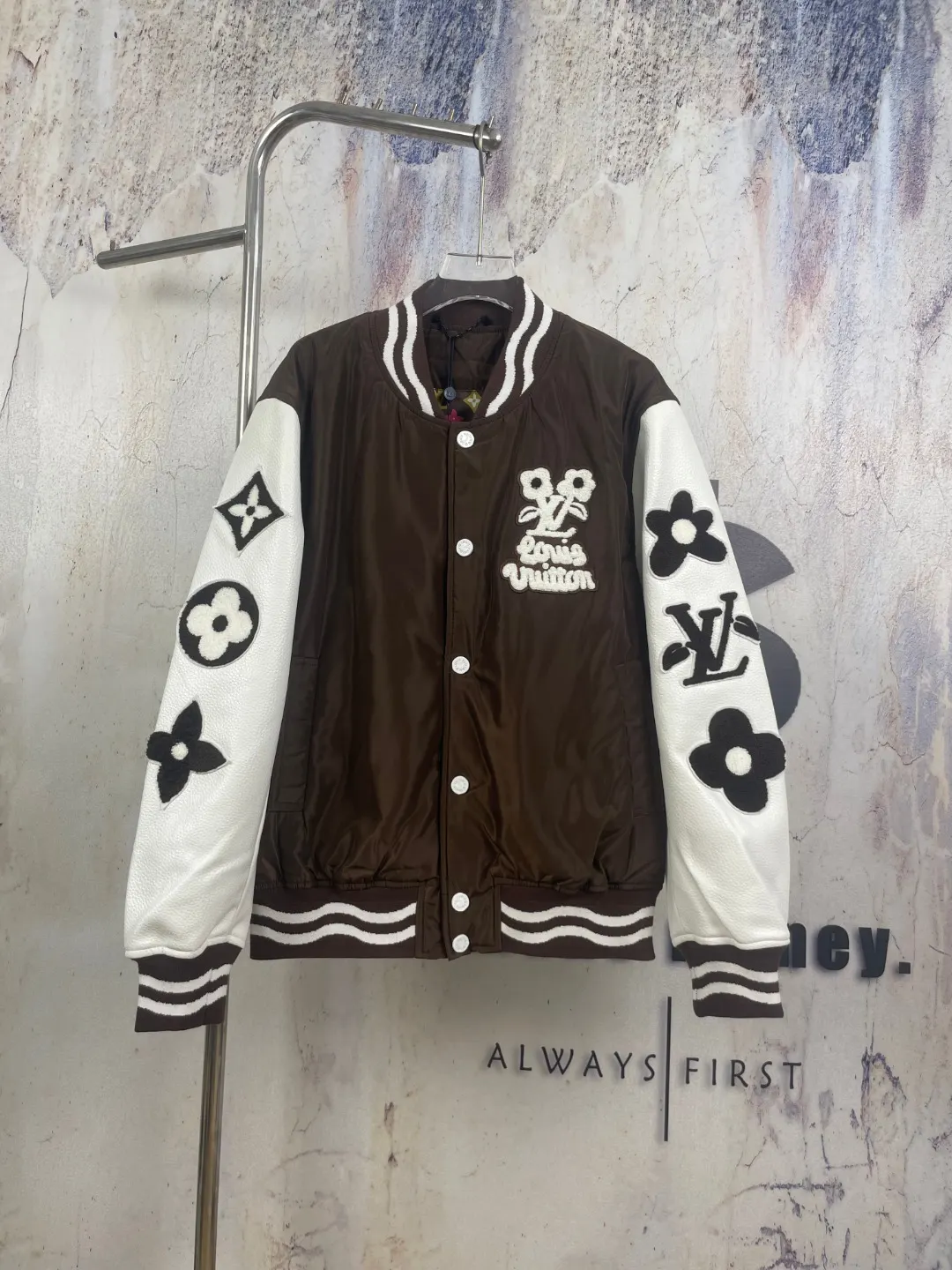 Monogram Embroidered Varsity Bomber Jacket D42524757