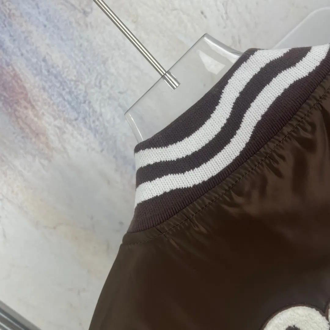 Monogram Embroidered Varsity Bomber Jacket D42524757 — view 10