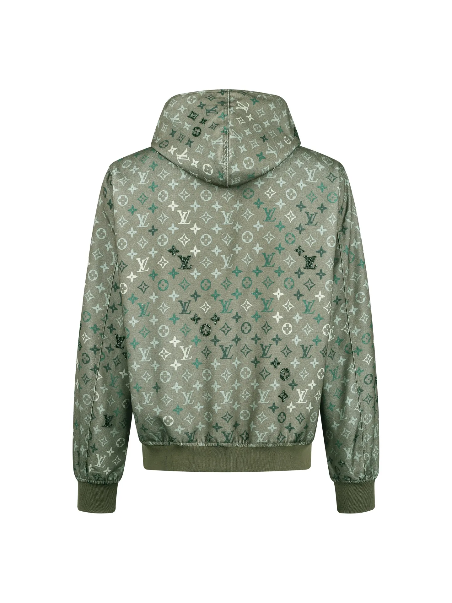 Monogram All-Over Print Hooded Jacket D42524898 — view 2