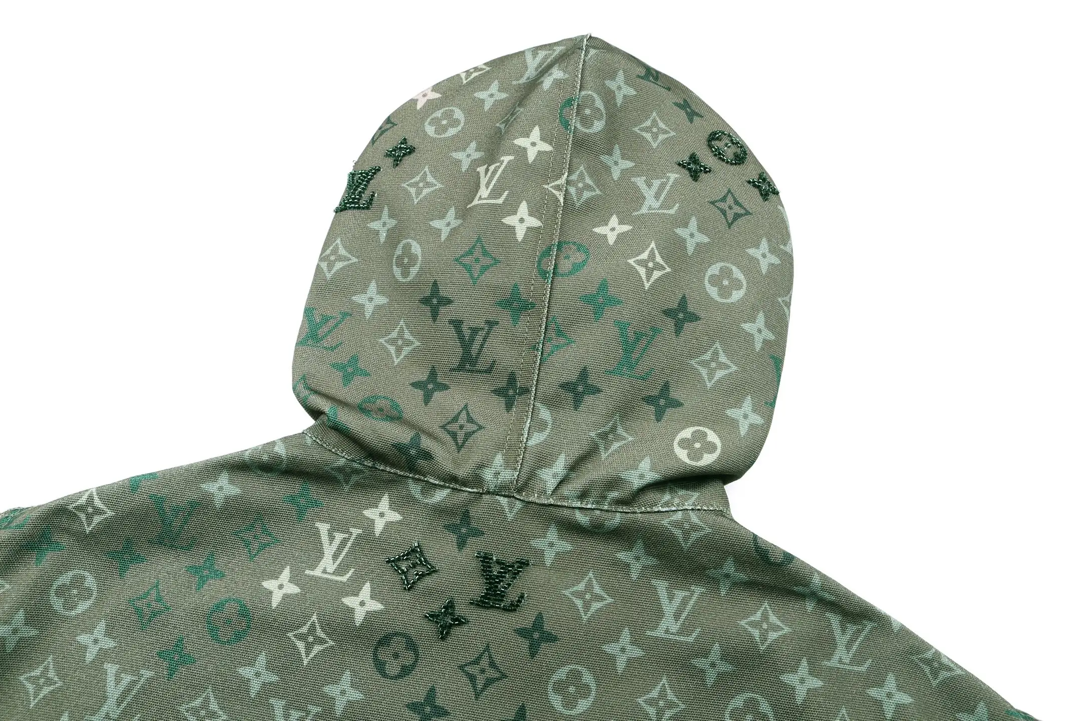Monogram All-Over Print Hooded Jacket D42524898 — view 4