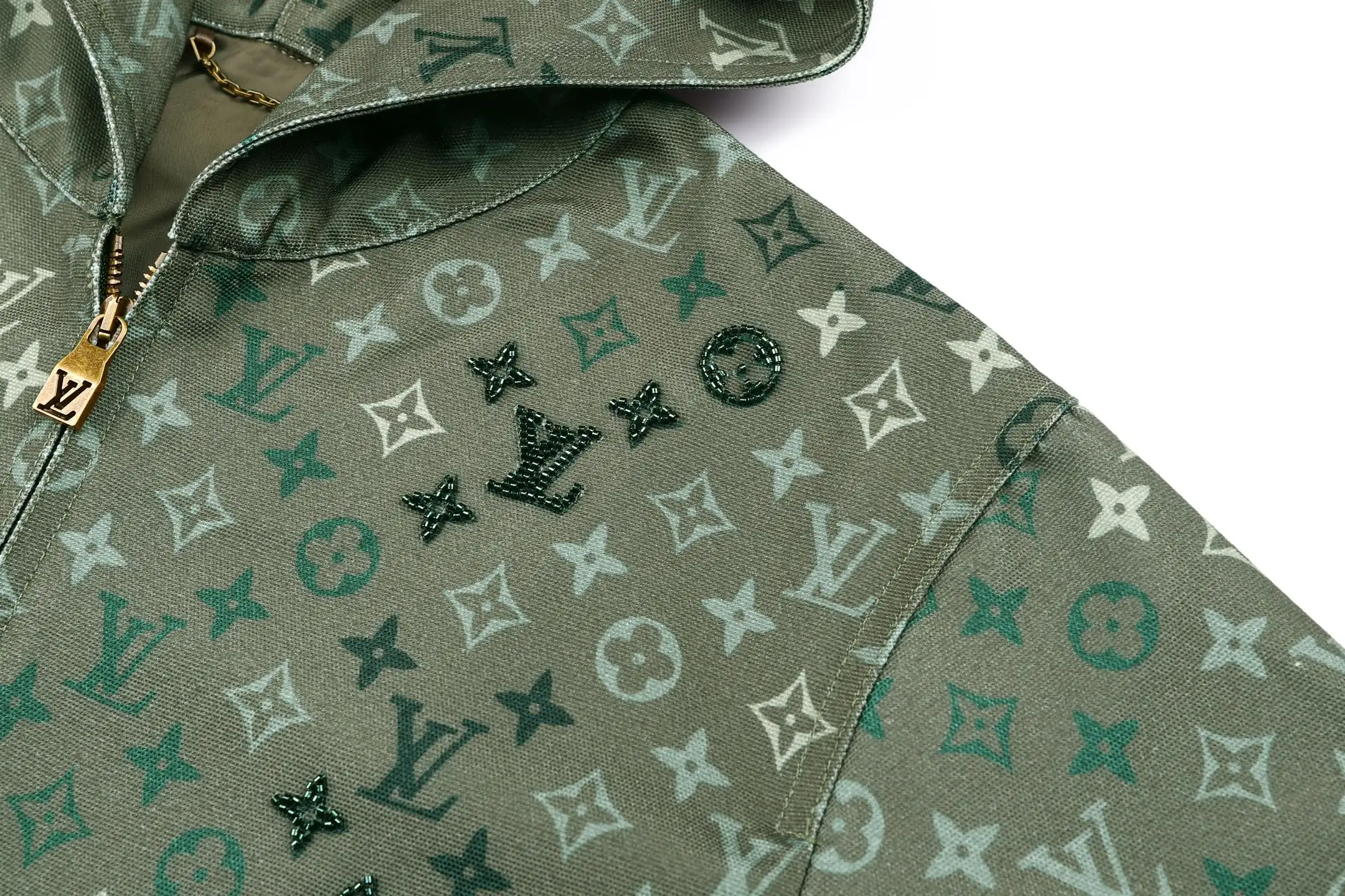 Monogram All-Over Print Hooded Jacket D42524898 — view 6