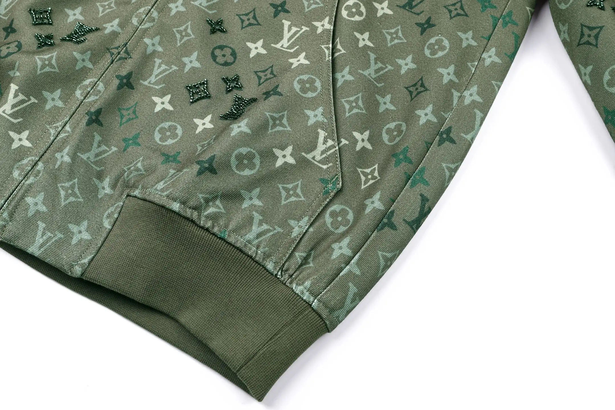 Monogram All-Over Print Hooded Jacket D42524898 — view 9