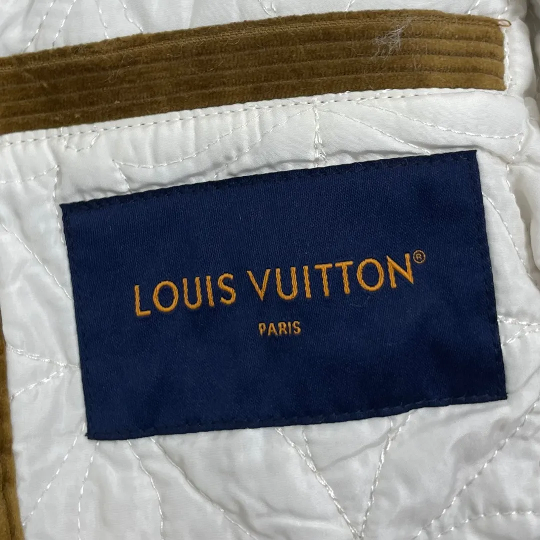 Corduroy and Faux-Suede Shearling-Collar Jacket D43024590 — view 13
