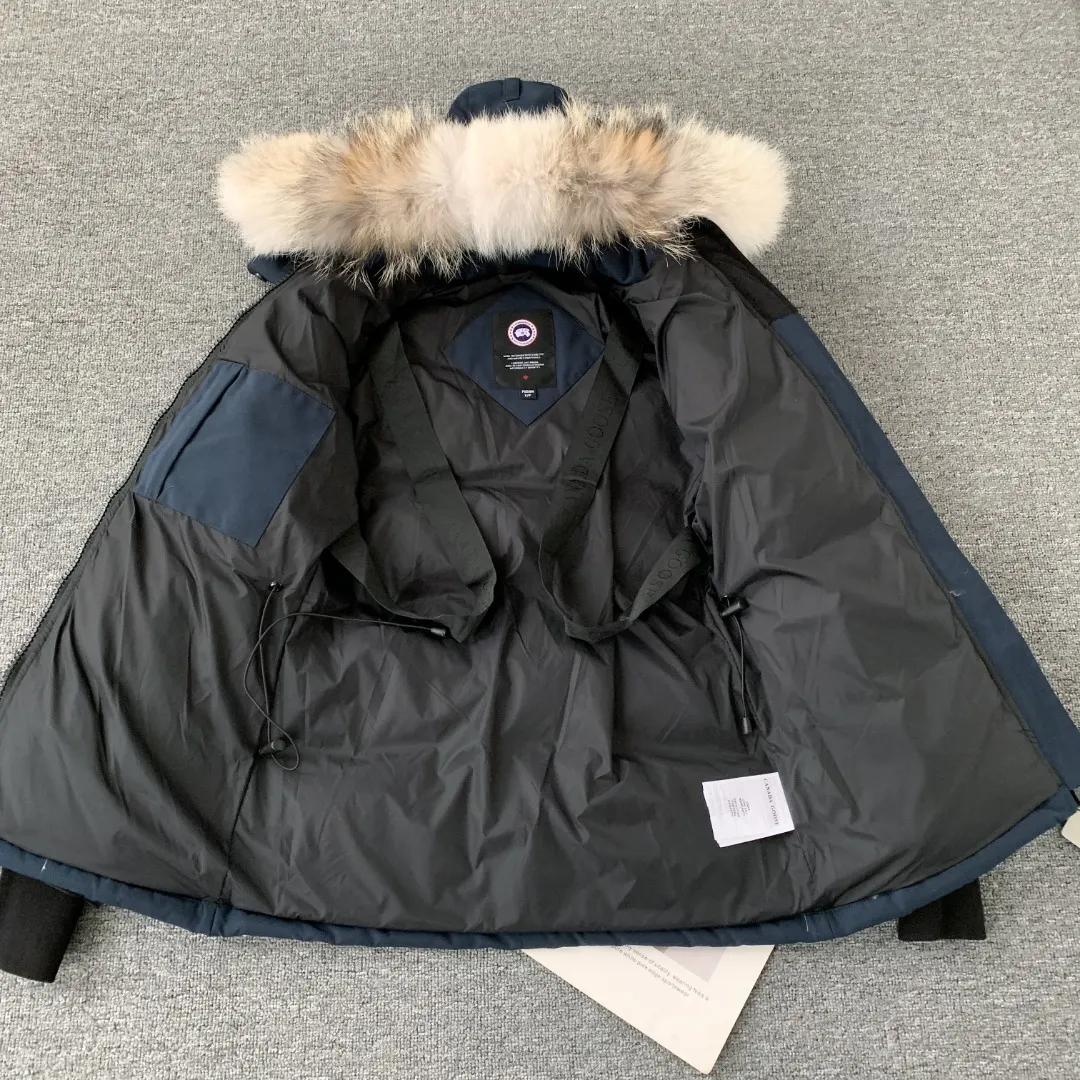 Fur-Trimmed Down-Filled Parka Jacket D43024703 — view 8