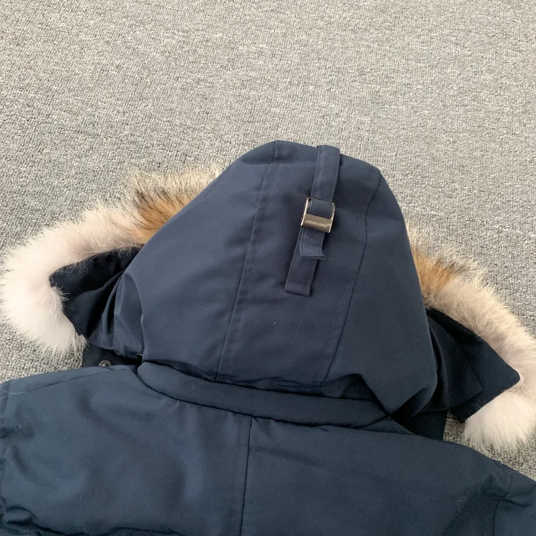 Fur-Trimmed Down-Filled Parka Jacket D43024703 — view 11