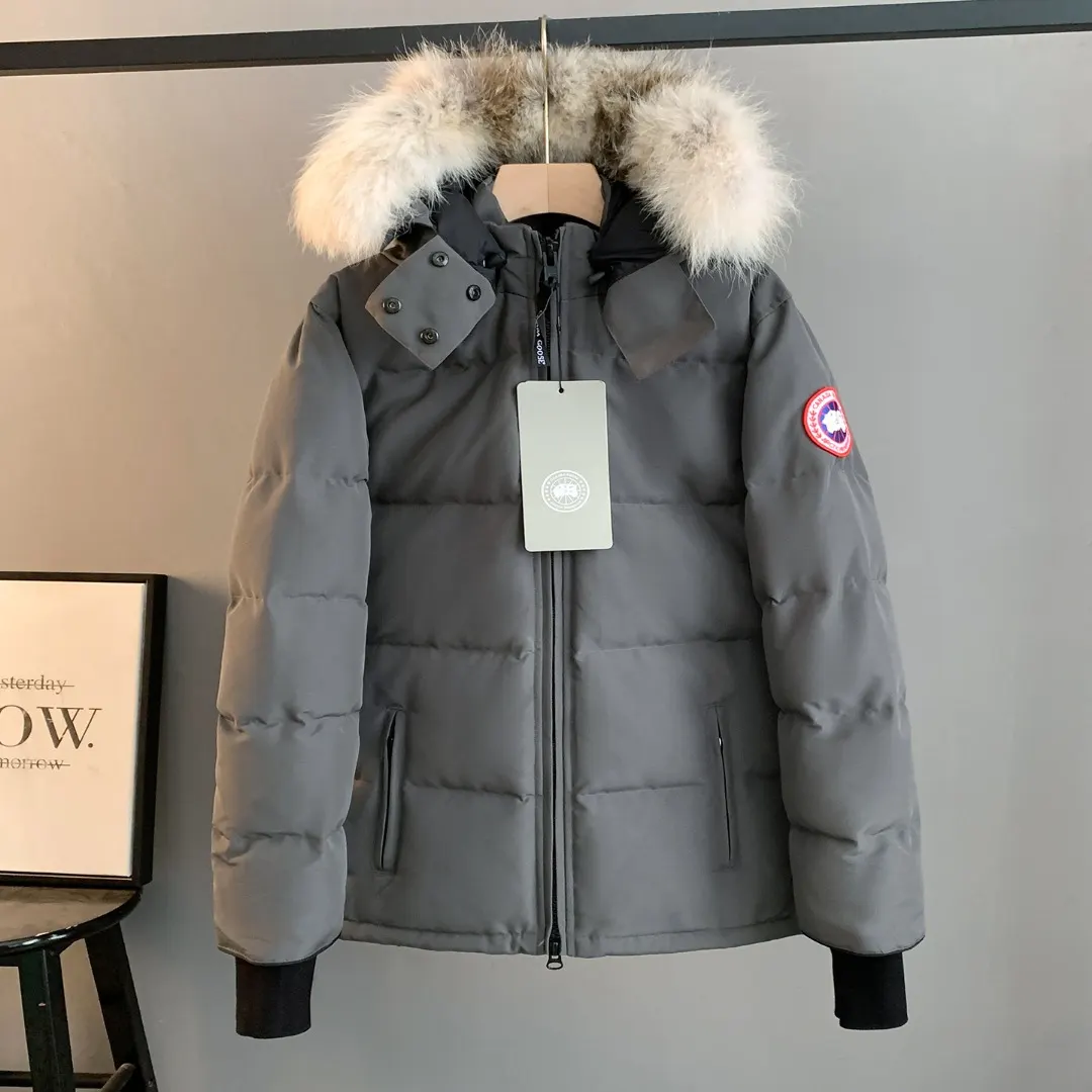 Fur-Trimmed Down-Filled Puffer Jacket D43024702