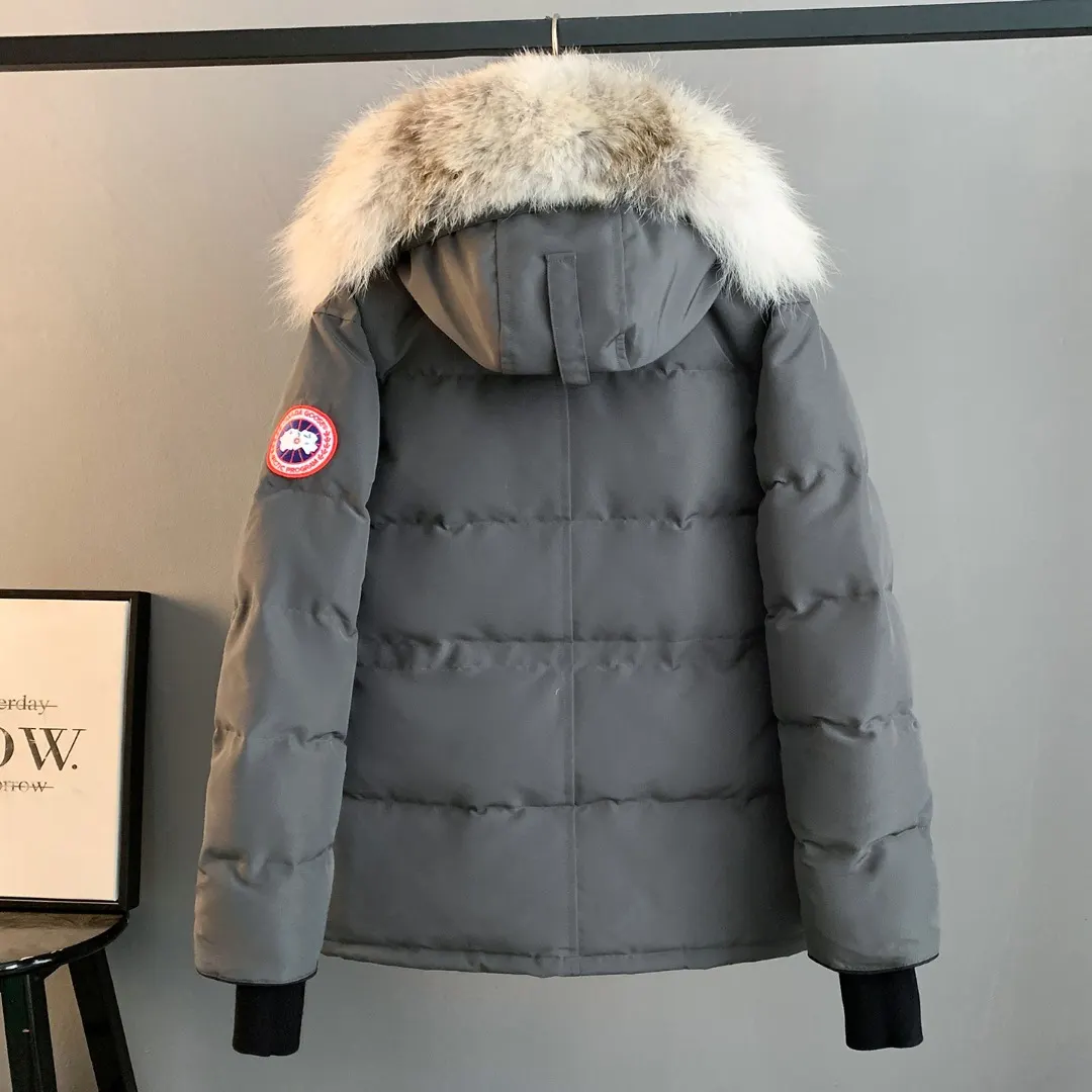 Fur-Trimmed Down-Filled Puffer Jacket D43024702 — view 2