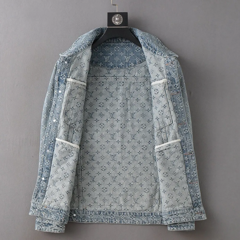 Monogram Jacquard Denim Jacket D43024649 — view 3