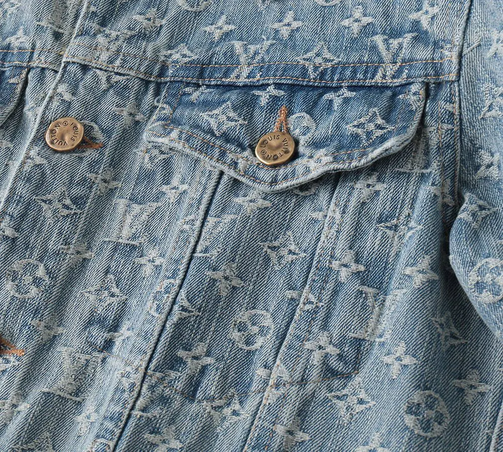 Monogram Jacquard Denim Jacket D43024649 — view 6