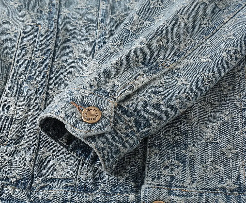 Monogram Jacquard Denim Jacket D43024649 — view 7