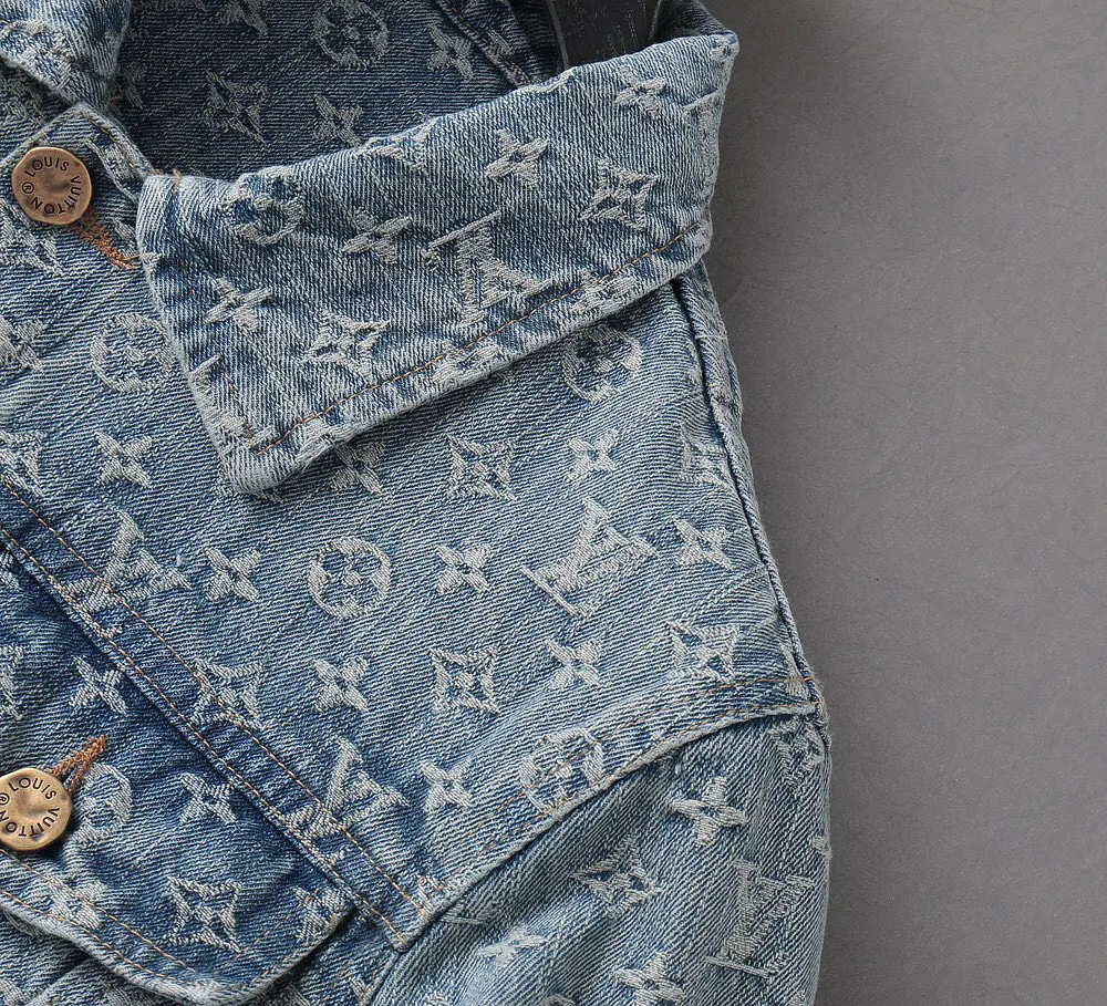 Monogram Jacquard Denim Jacket D43024649 — view 8