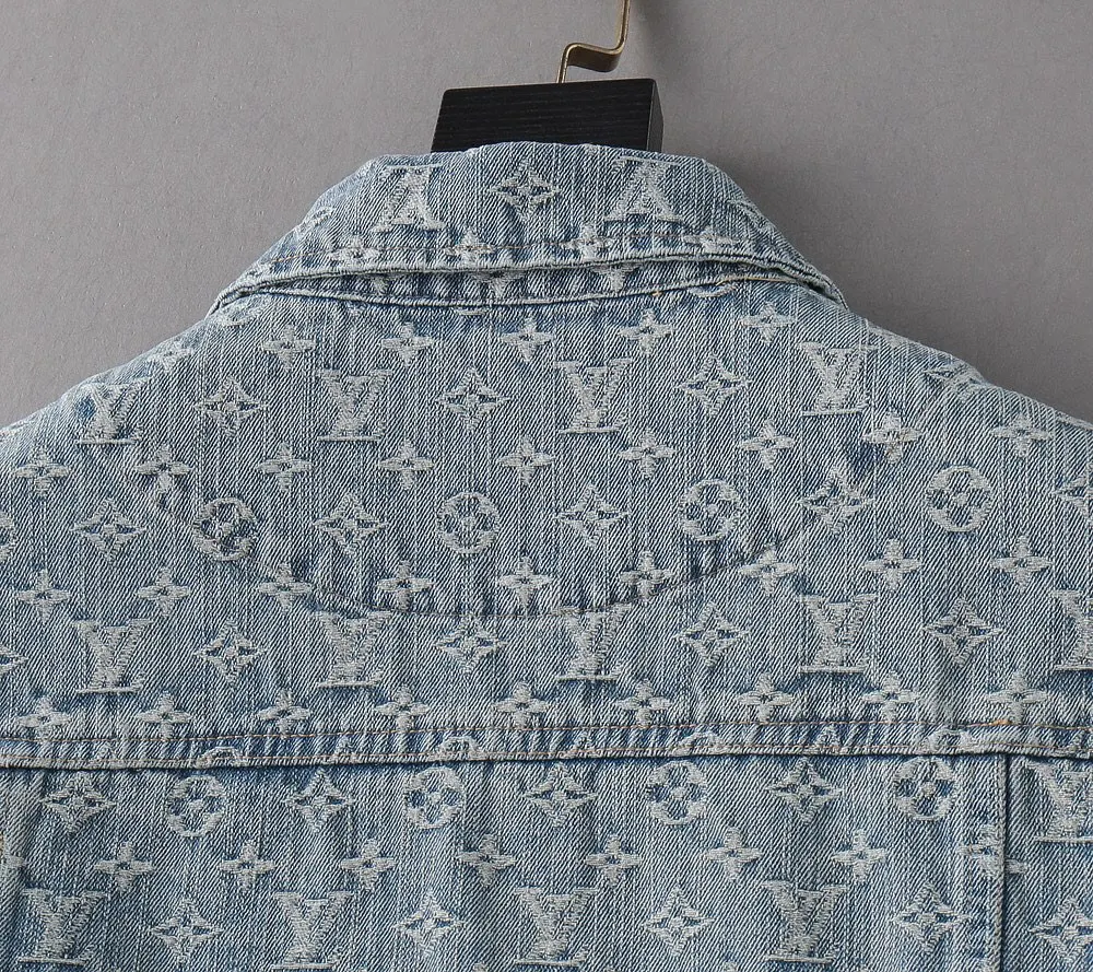 Monogram Jacquard Denim Jacket D43024649 — view 9