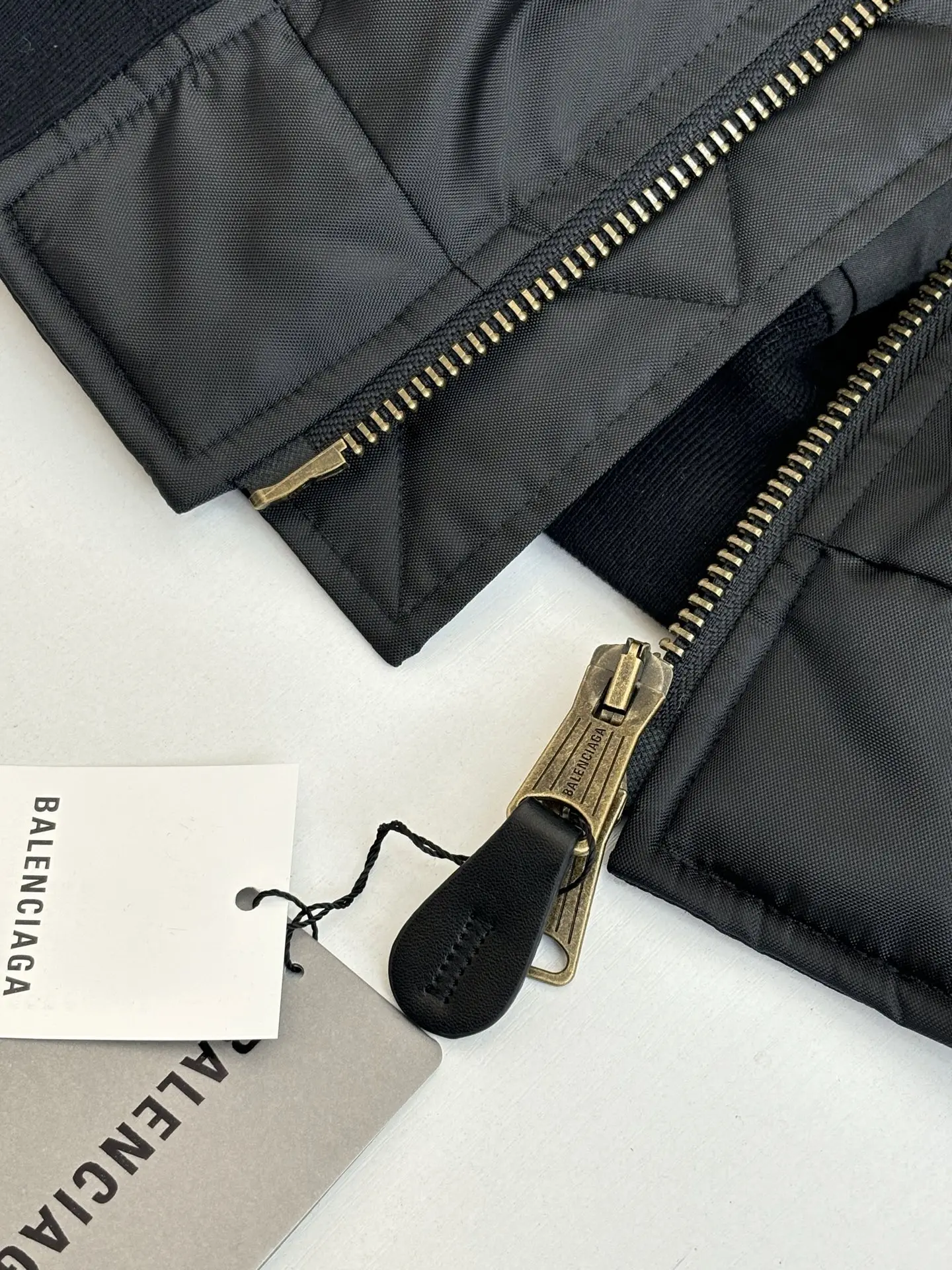 Embroidered Crest Oversized Bomber Jacket D43524726 — view 9
