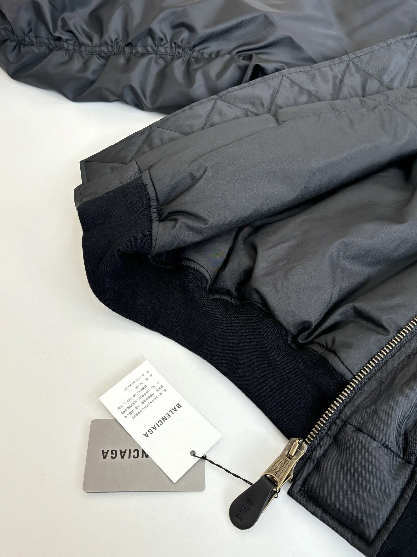 Embroidered Crest Oversized Bomber Jacket D43524726 — view 10