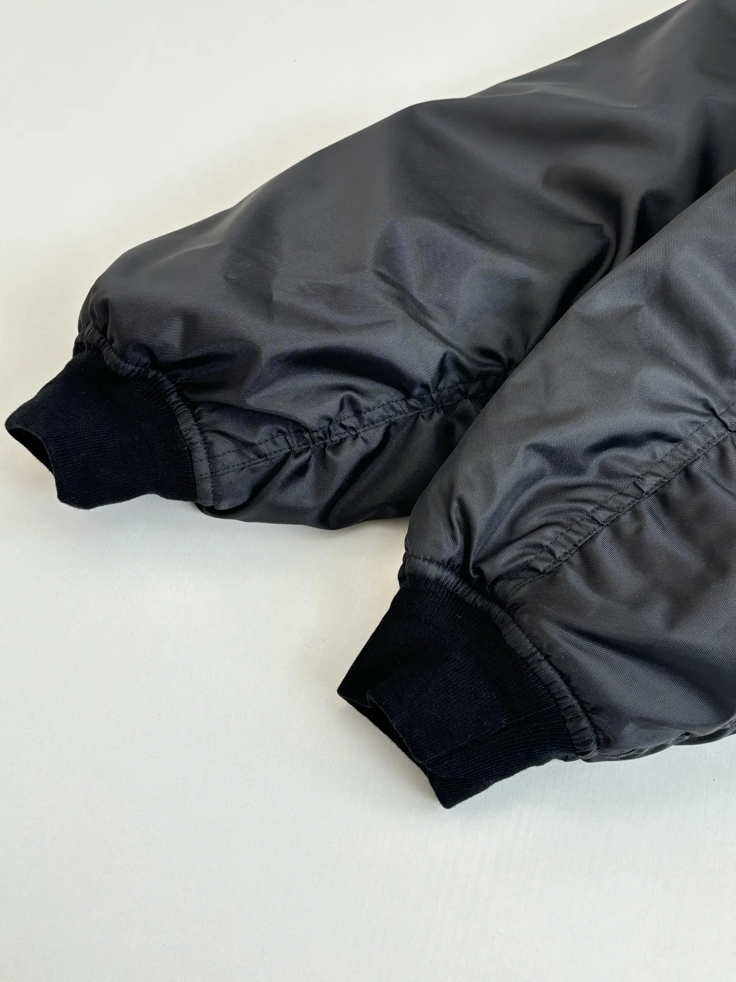 Embroidered Crest Oversized Bomber Jacket D43524726 — view 11