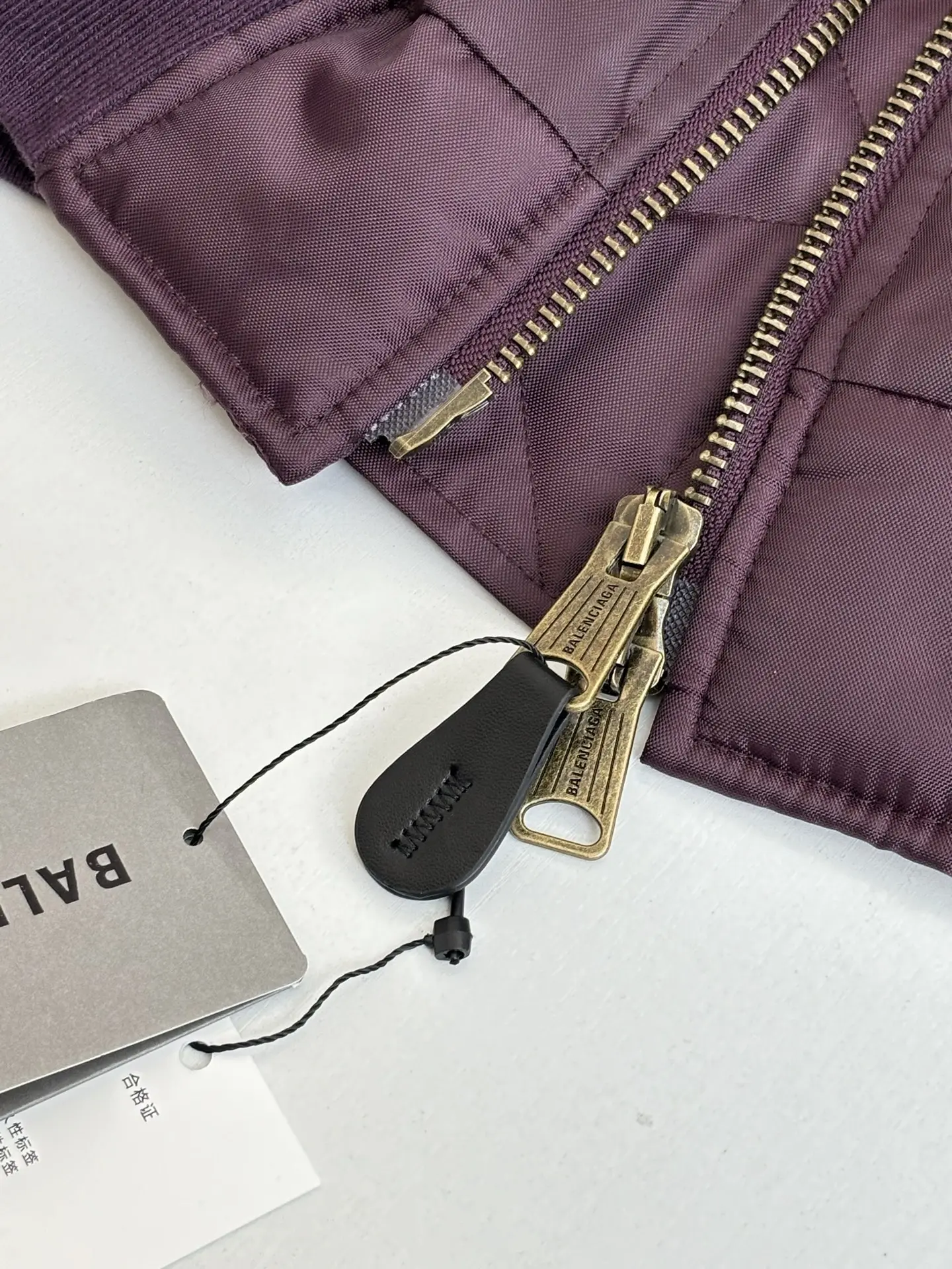 Embroidered Crest Oversized Bomber Jacket D43524727 — view 8