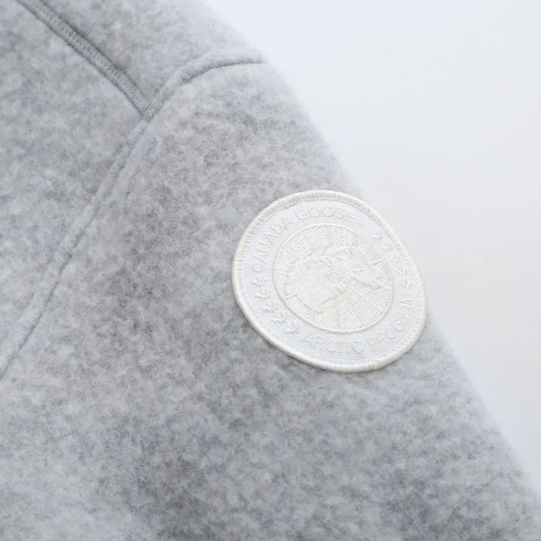 Wool-Blend Bomber Jacket with Logo Patch D43523209 — view 8