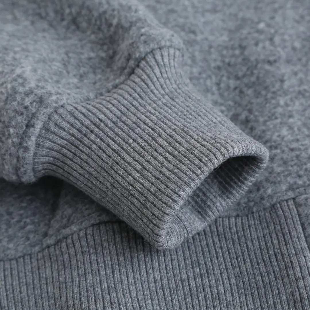 Wool-Blend Fleece Bomber Jacket D43523208 — view 5