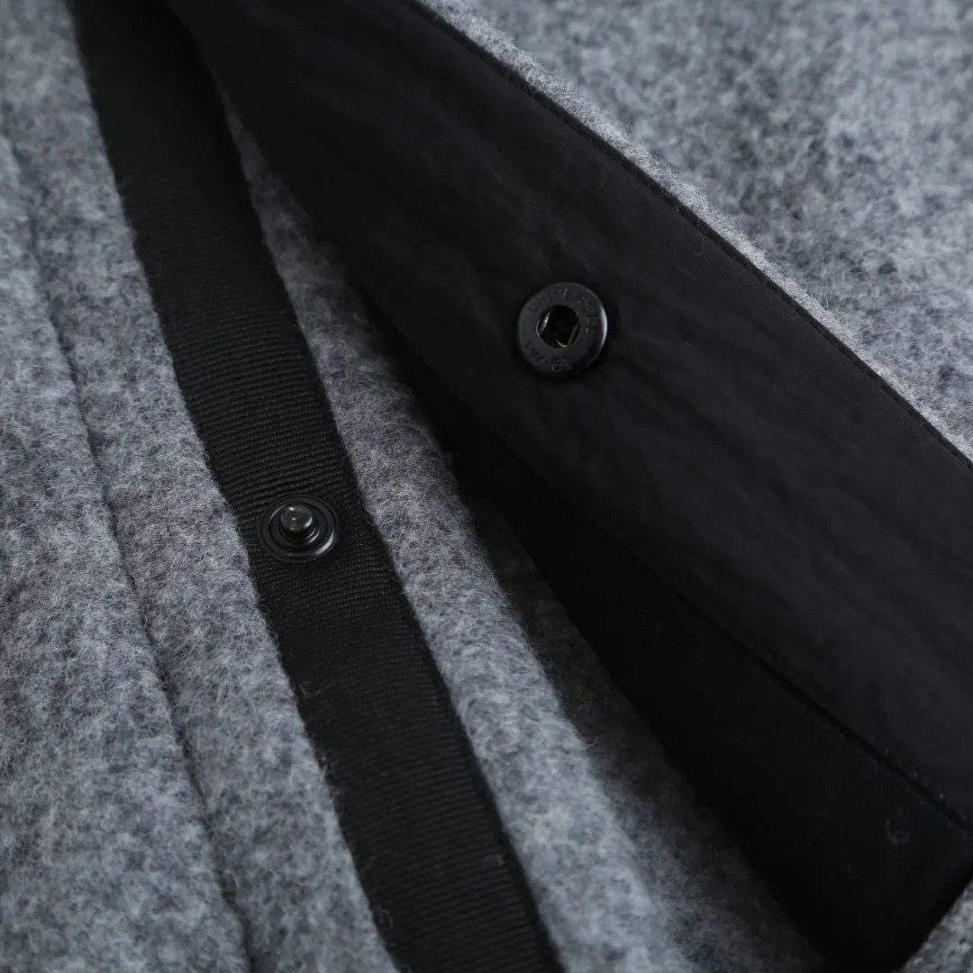 Wool-Blend Fleece Bomber Jacket D43523208 — view 6
