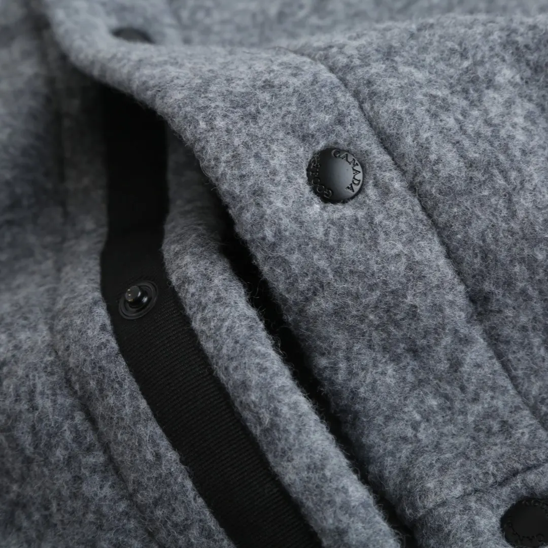 Wool-Blend Fleece Bomber Jacket D43523208 — view 7