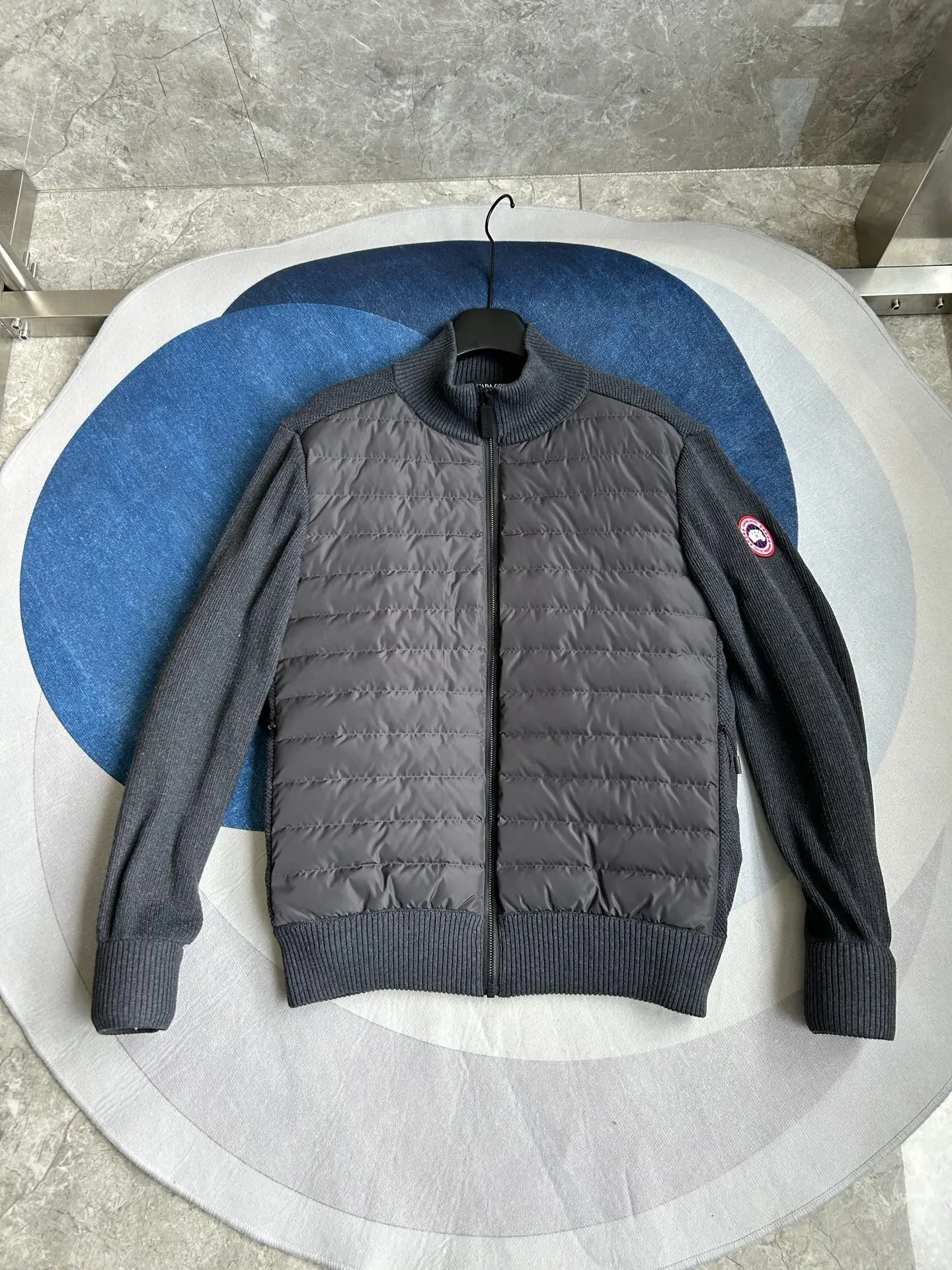 HyBridge Knit Merino Wool Jacket D44024025 — view 3