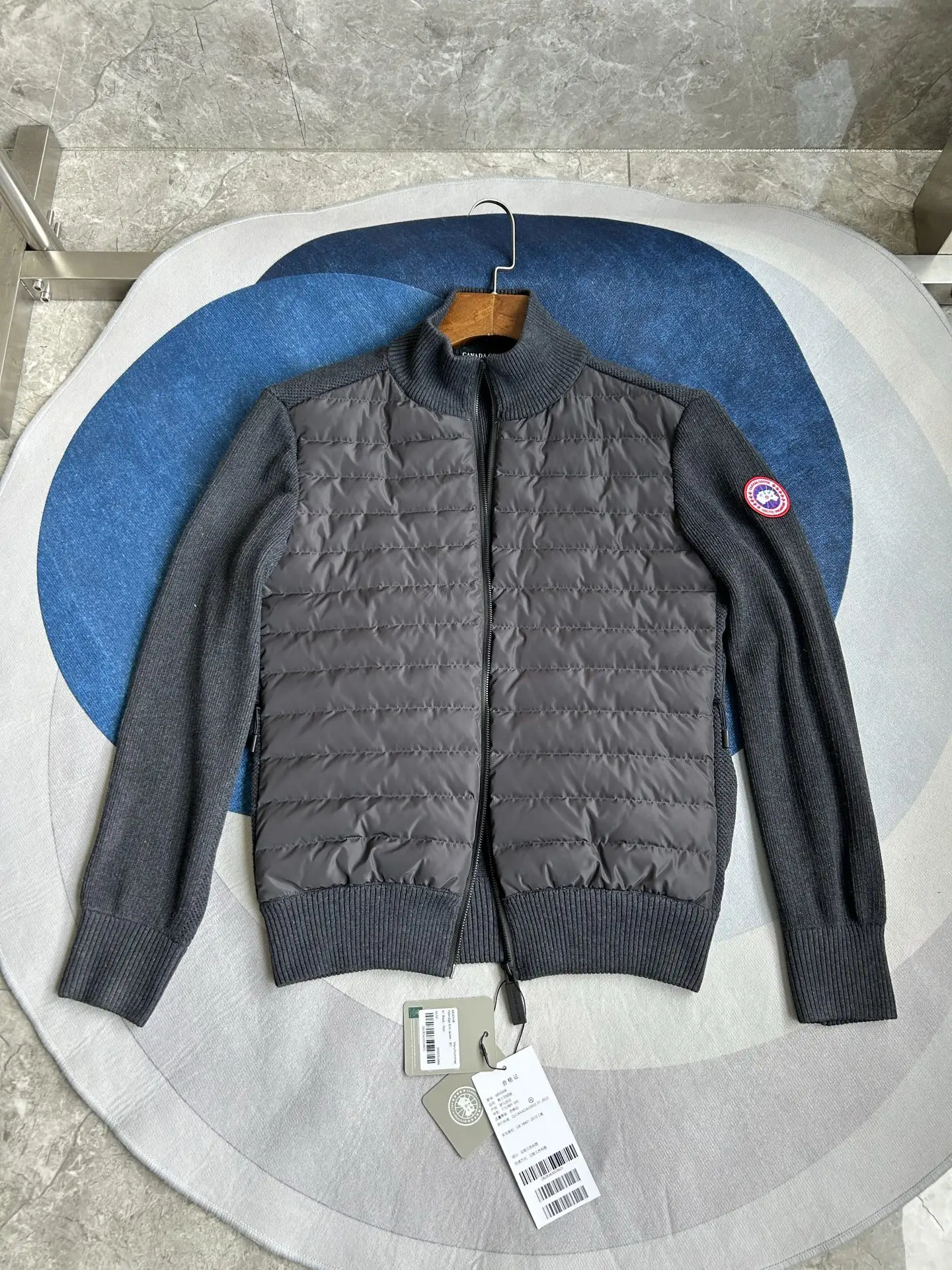 HyBridge Knit Merino Wool Jacket D44024025 — view 4