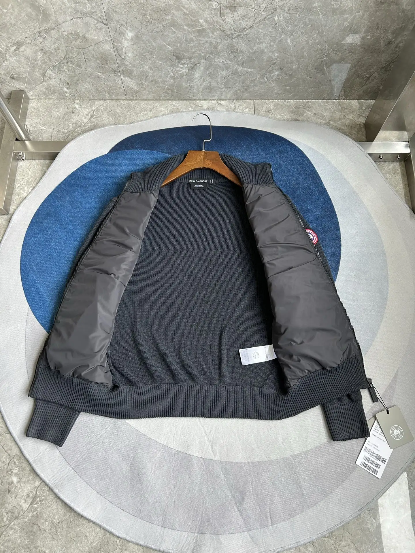 HyBridge Knit Merino Wool Jacket D44024025 — view 5