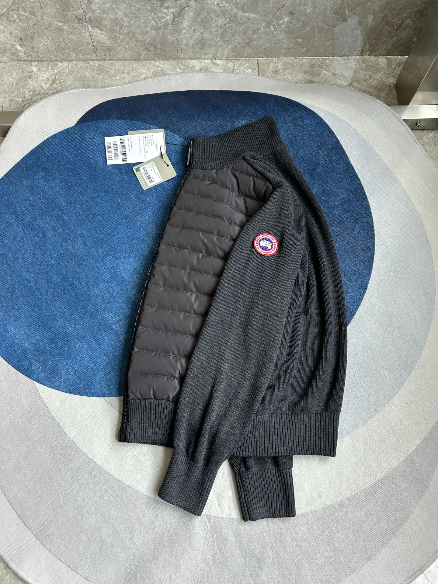 HyBridge Knit Merino Wool Jacket D44024025 — view 6