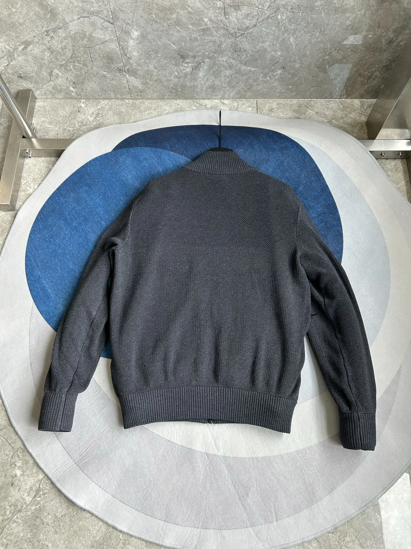 HyBridge Knit Merino Wool Jacket D44024025 — view 7