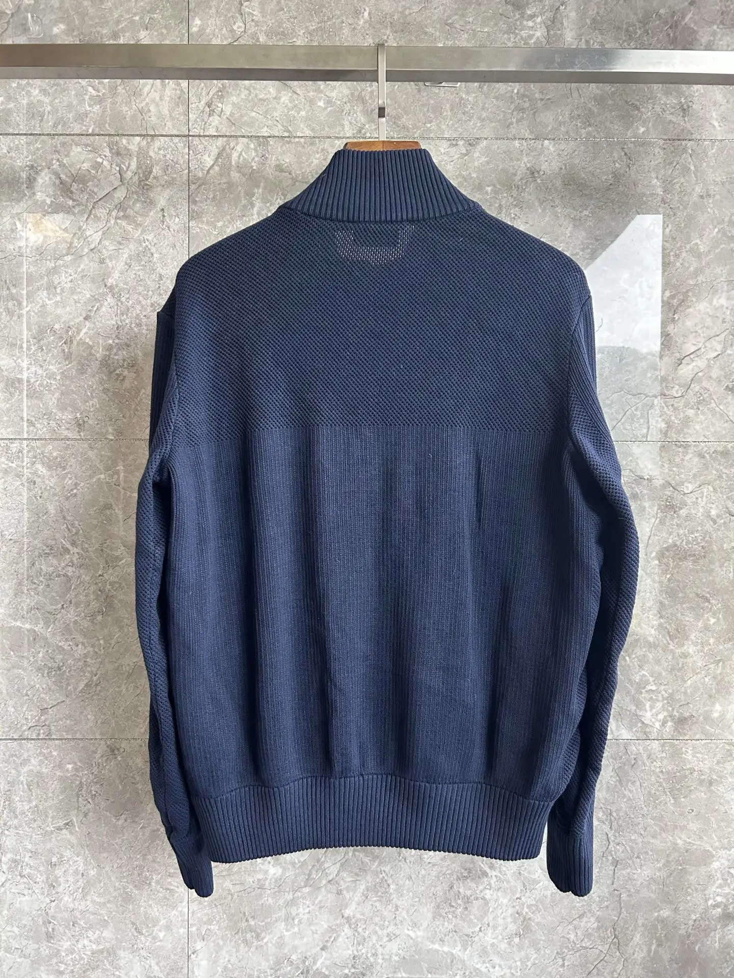 HyBridge Knit Merino Wool Jacket D44024021 — view 2
