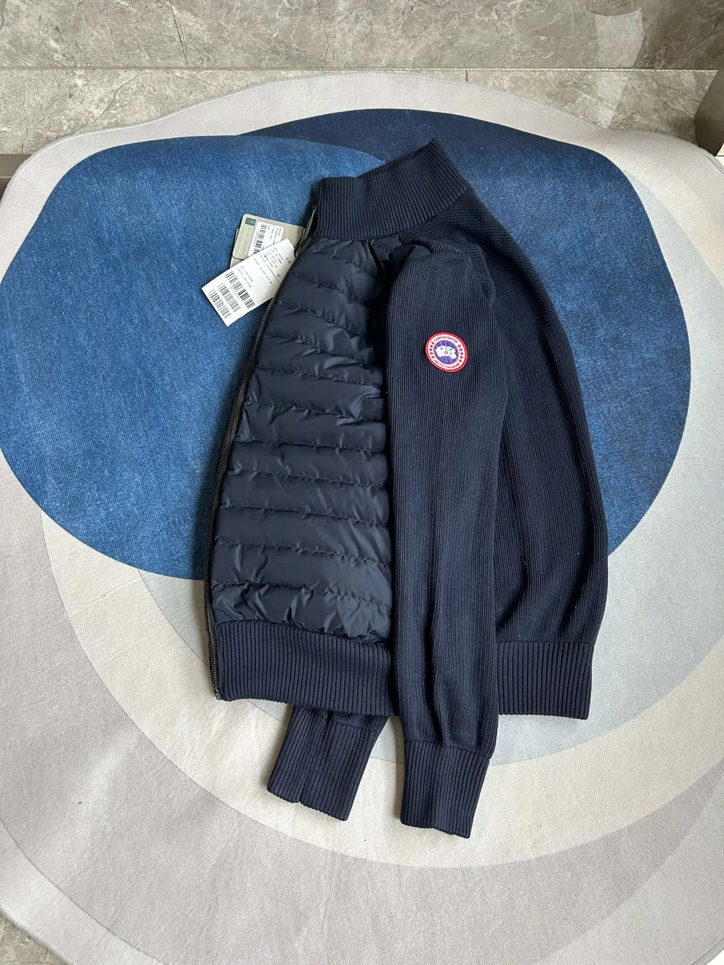 HyBridge Knit Merino Wool Jacket D44024021 — view 5