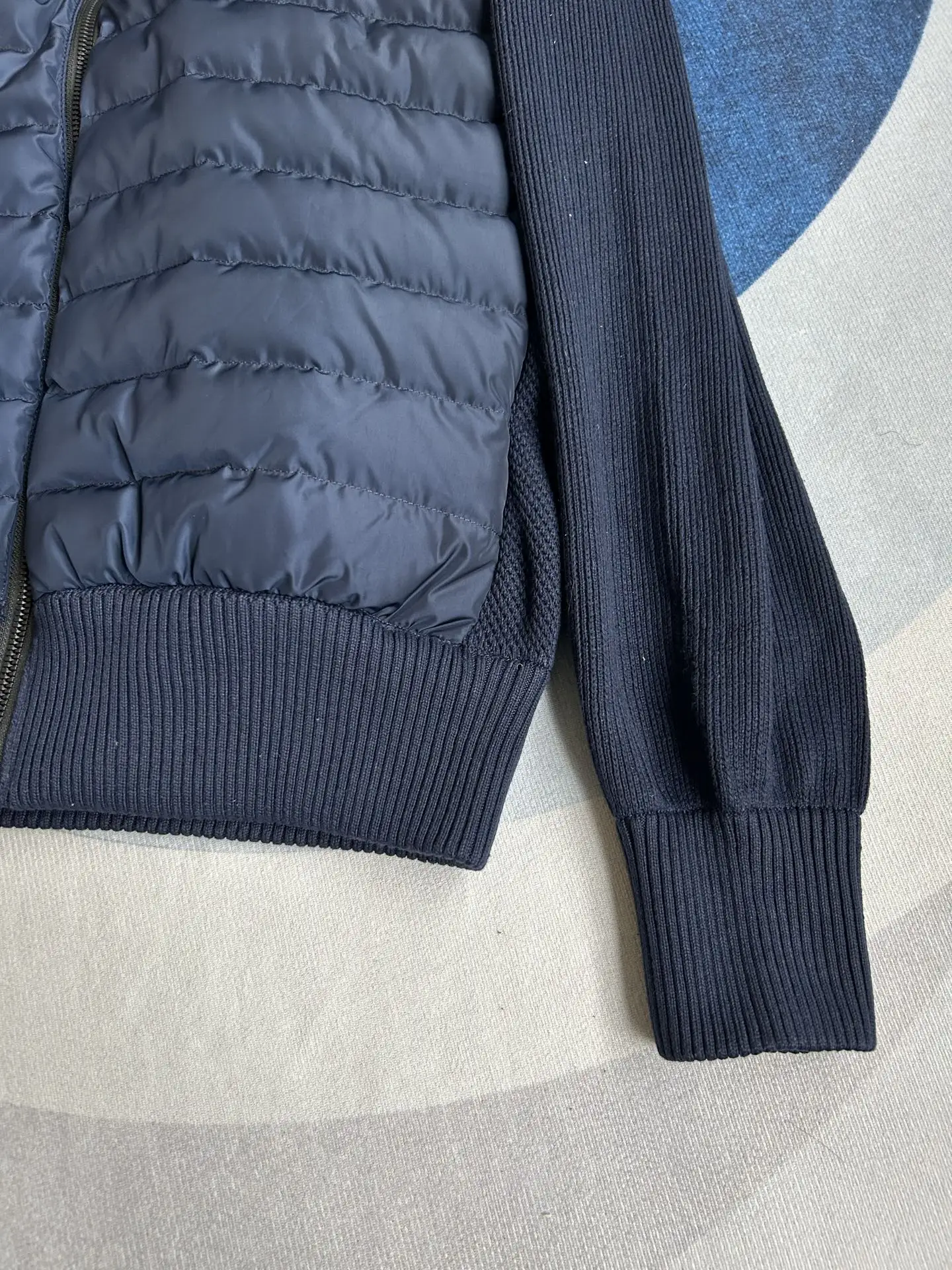 HyBridge Knit Merino Wool Jacket D44024021 — view 14