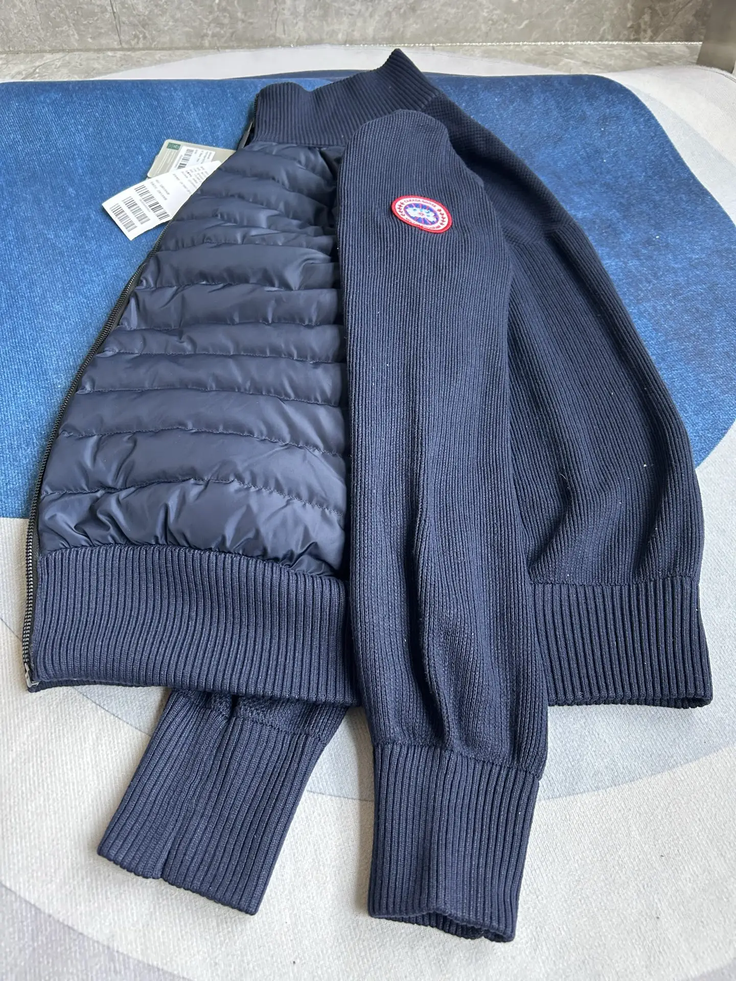 HyBridge Knit Merino Wool Jacket D44024021 — view 19