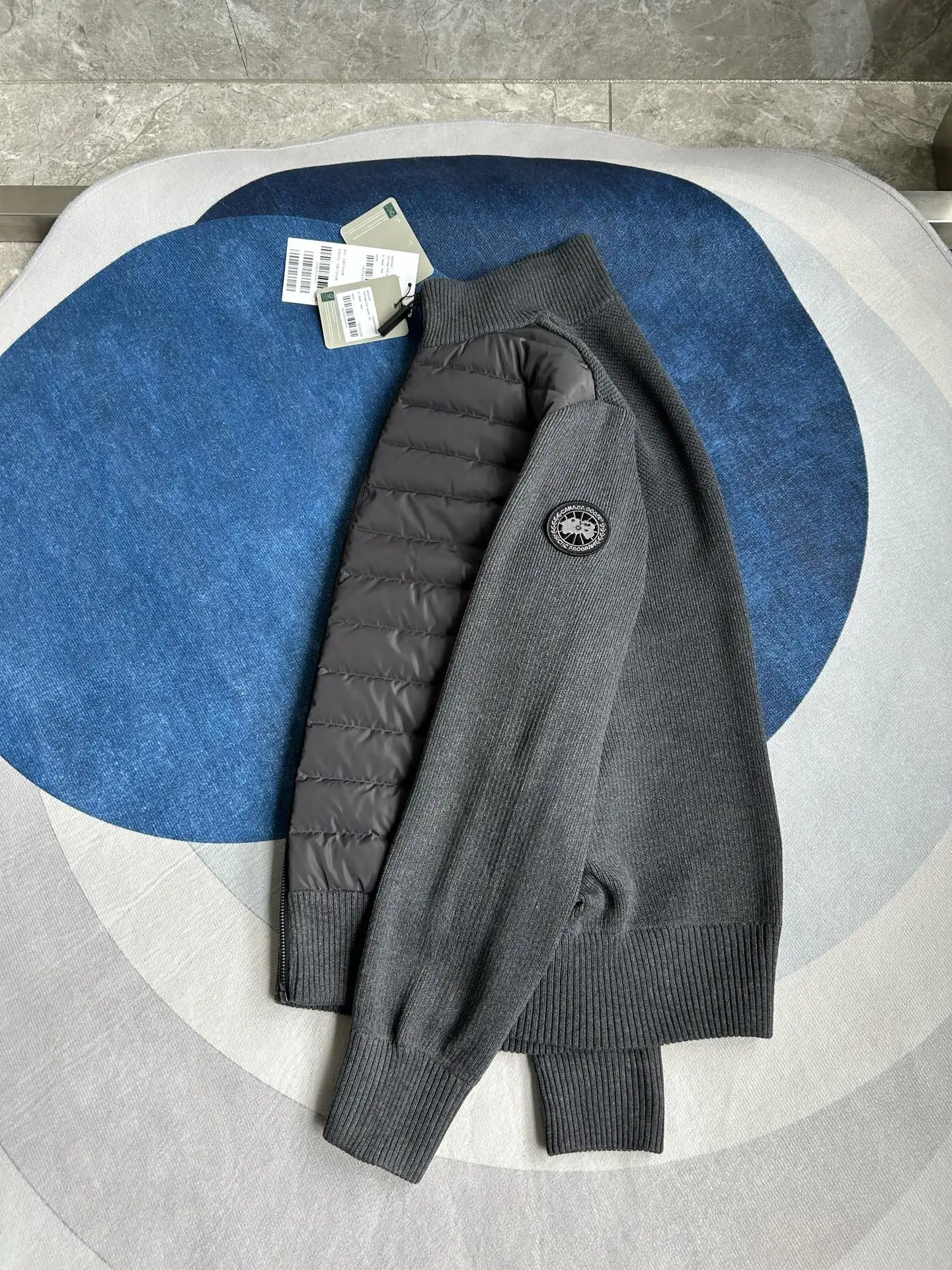 HyBridge Knit Merino Wool Jacket D44024023 — view 5
