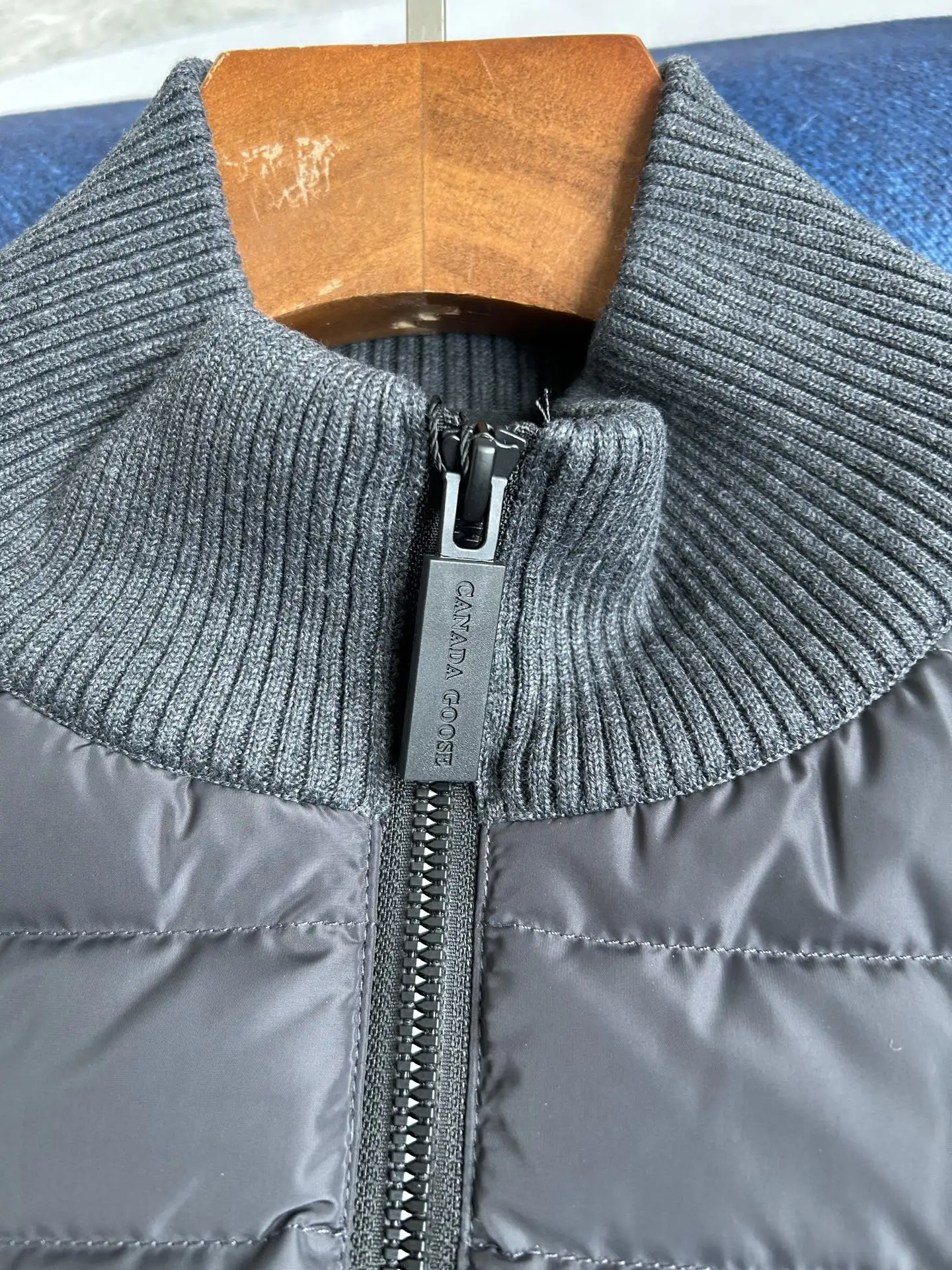 HyBridge Knit Merino Wool Jacket D44024023 — view 14