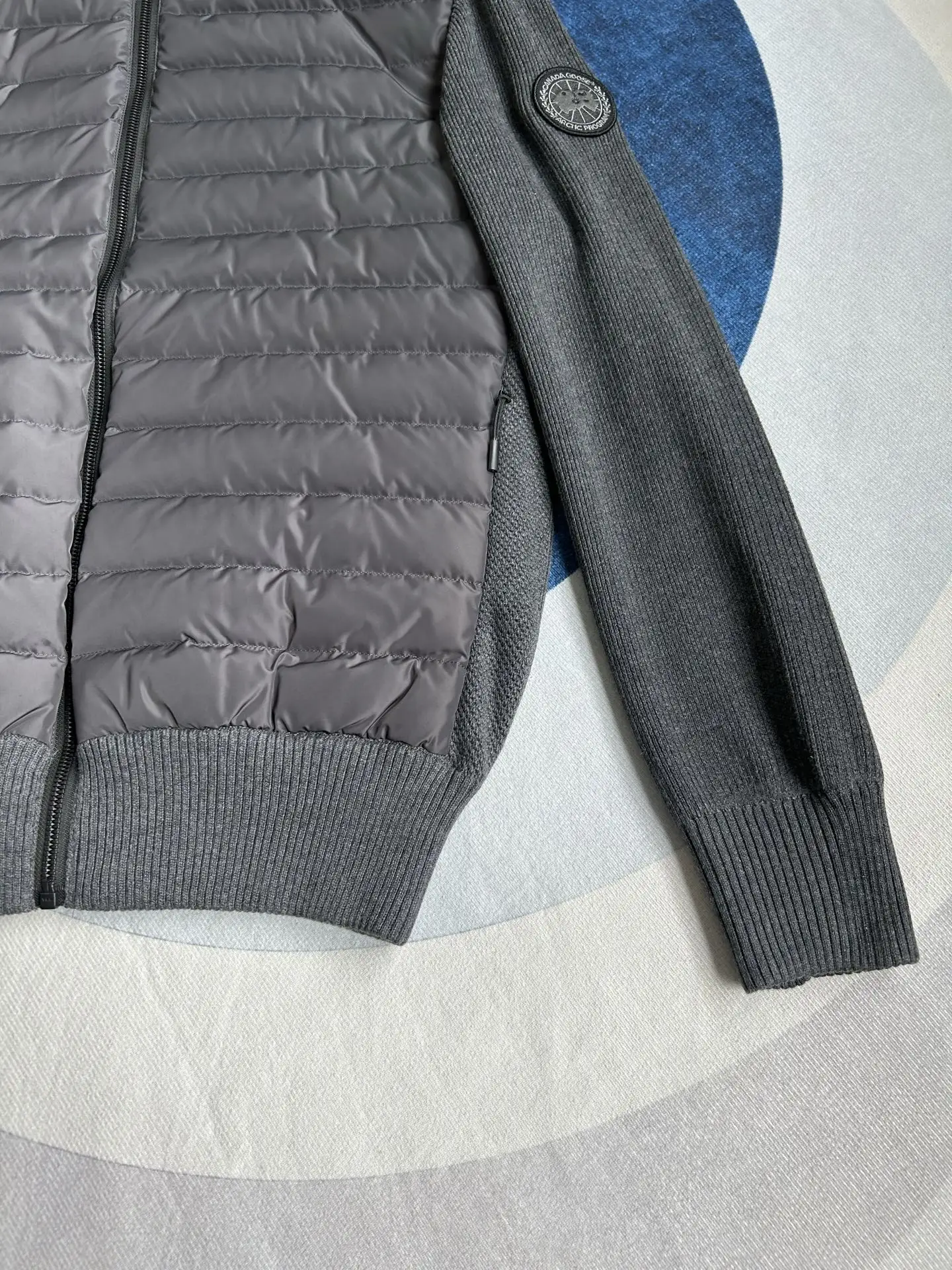 HyBridge Knit Merino Wool Jacket D44024023 — view 16