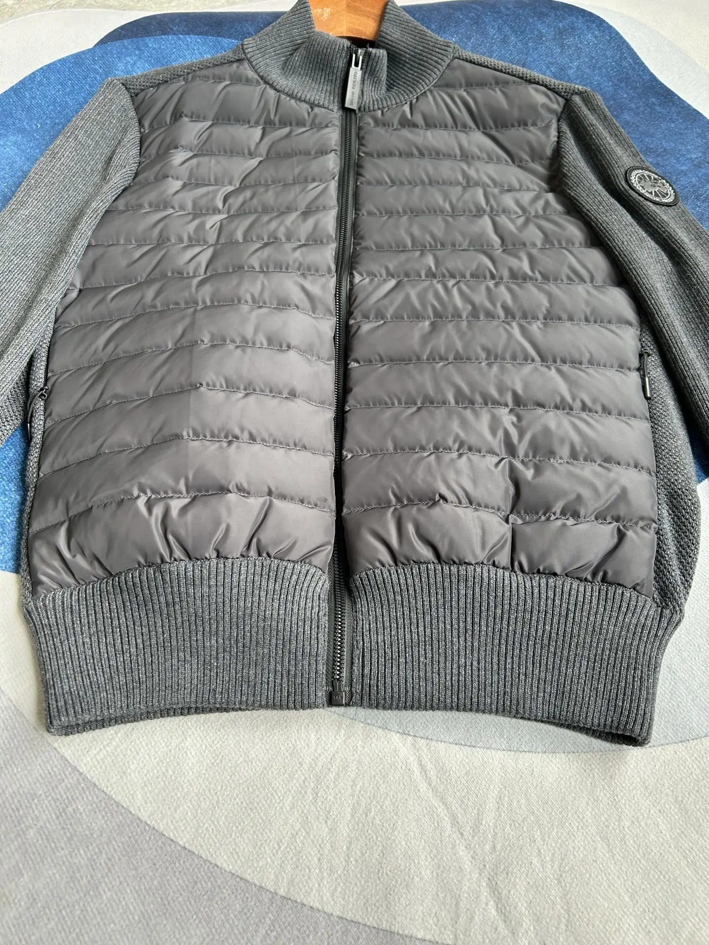 HyBridge Knit Merino Wool Jacket D44024023 — view 17