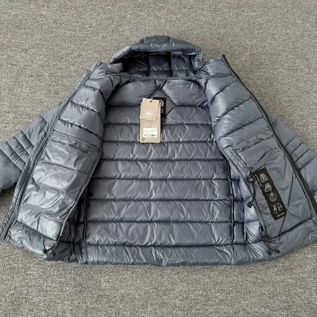 Lodge Hooded Lightweight Down Jacket D44024830 — view 8