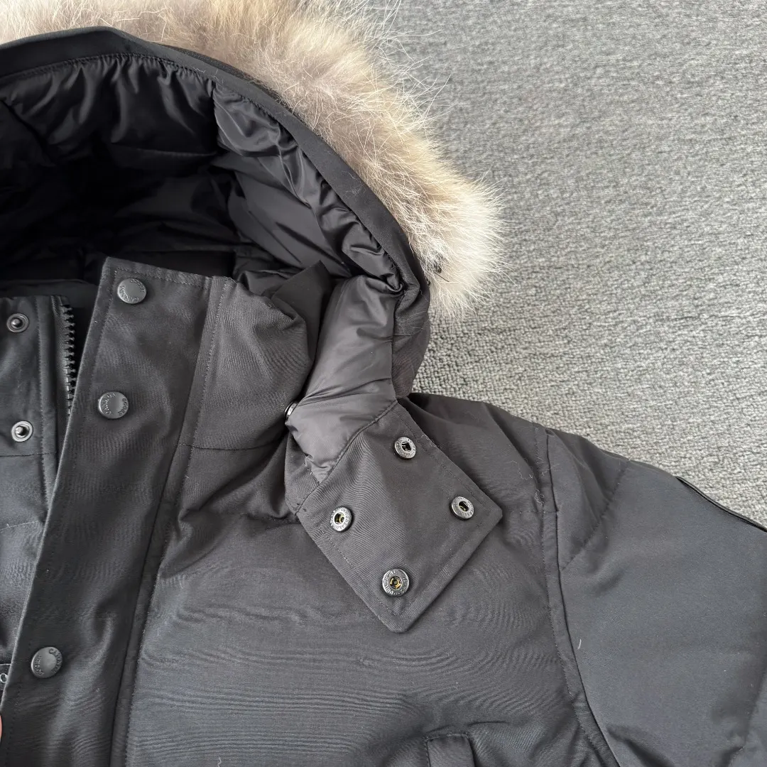Wyndham Fur-Trimmed Down Parka D44024698 — view 4