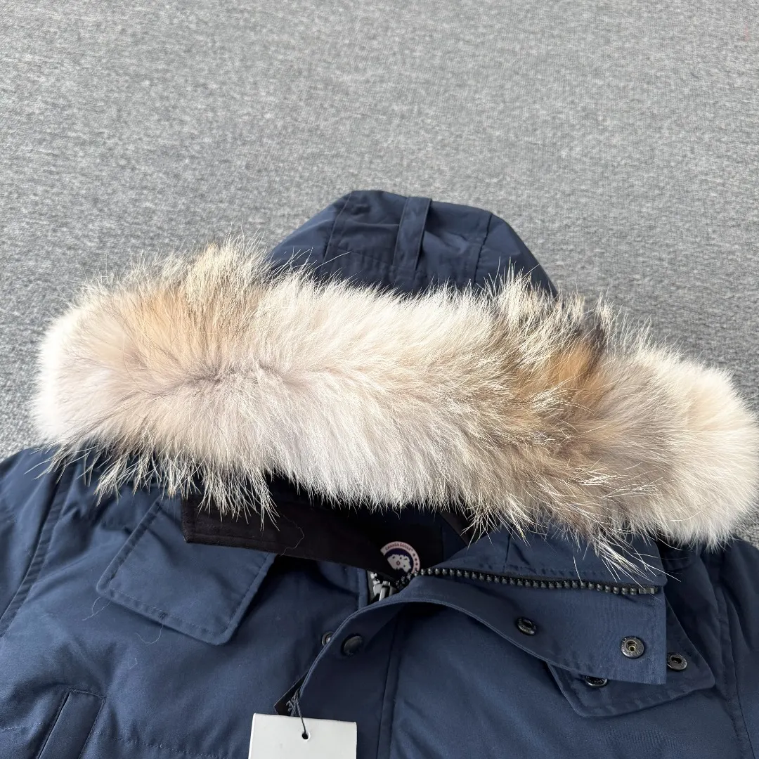 Wyndham Fur-Trimmed Down Parka D44024699 — view 3