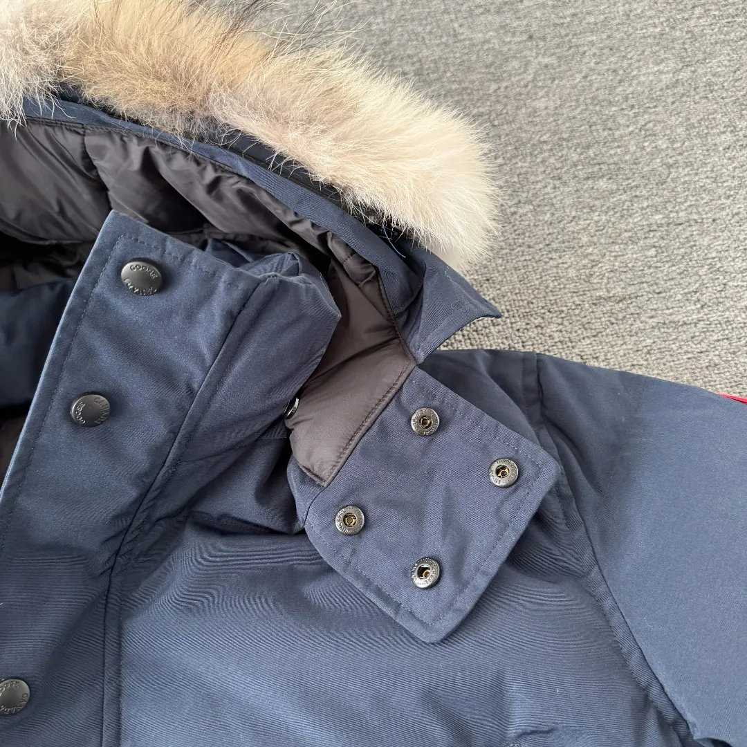 Wyndham Fur-Trimmed Down Parka D44024699 — view 5