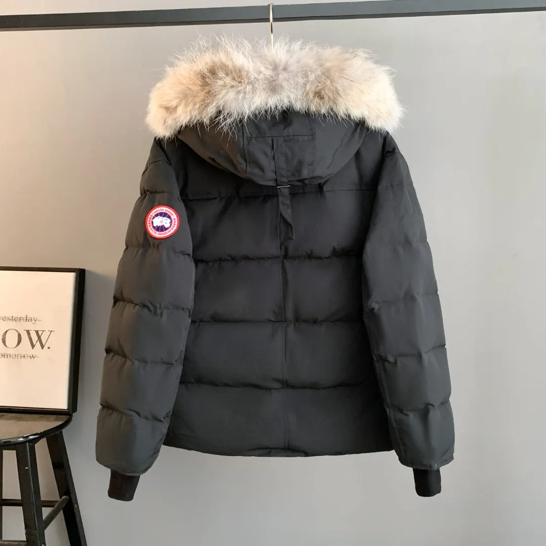 Wyndham Fur-Trimmed Down Parka D44024697 — view 2