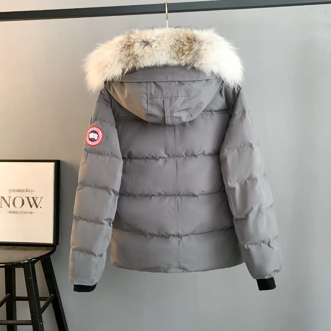 Wyndham Fur-Trimmed Down Parka D44024700 — view 2
