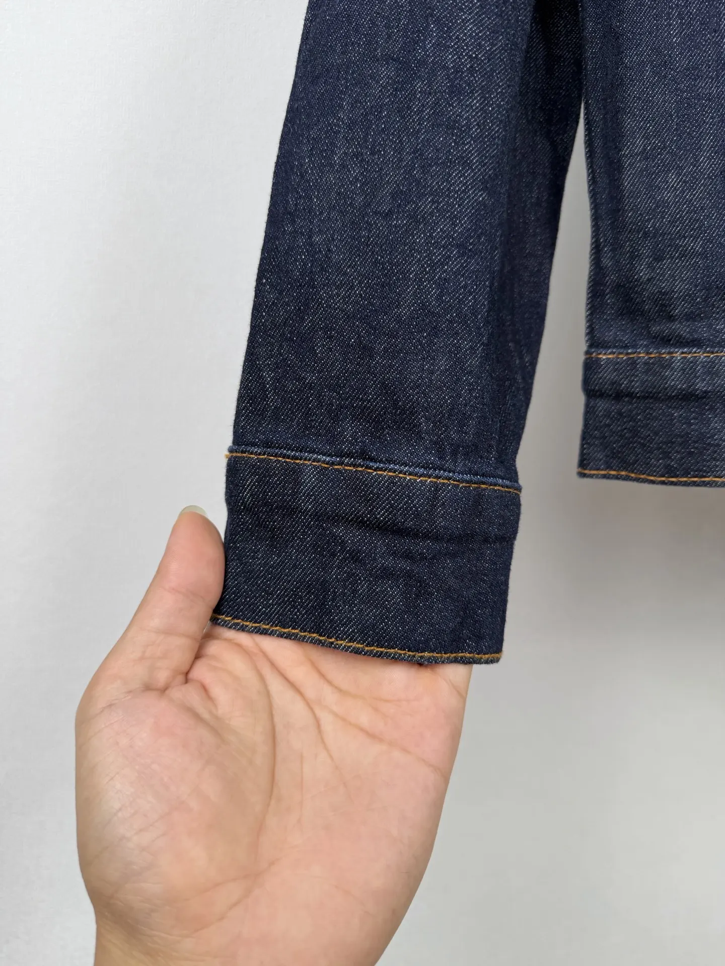 Oblique Lining Denim Trucker Jacket D44021388 — view 7