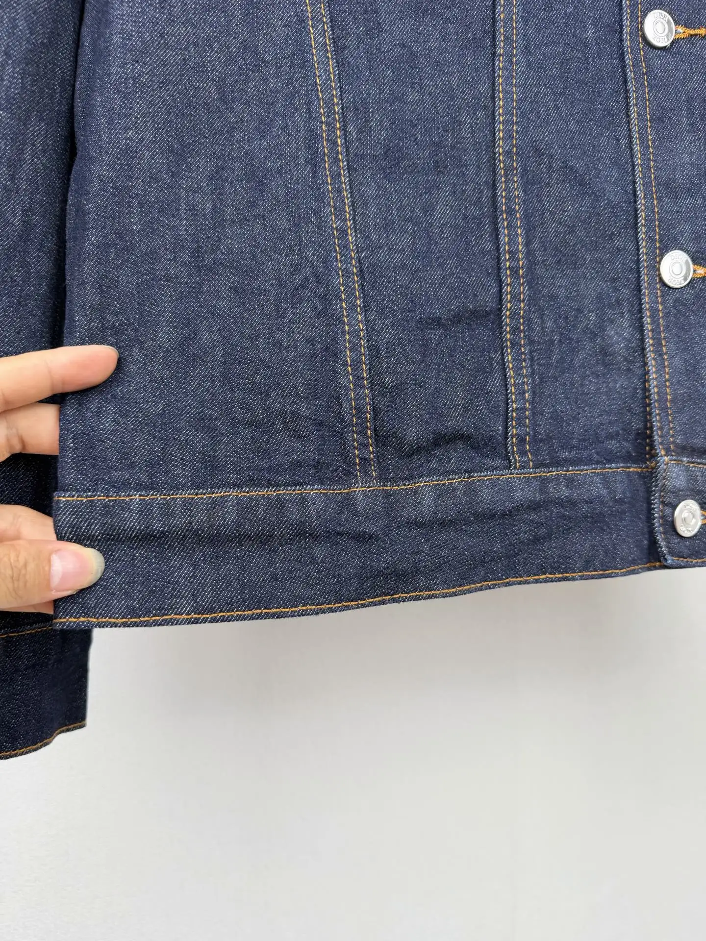 Oblique Lining Denim Trucker Jacket D44021388 — view 8